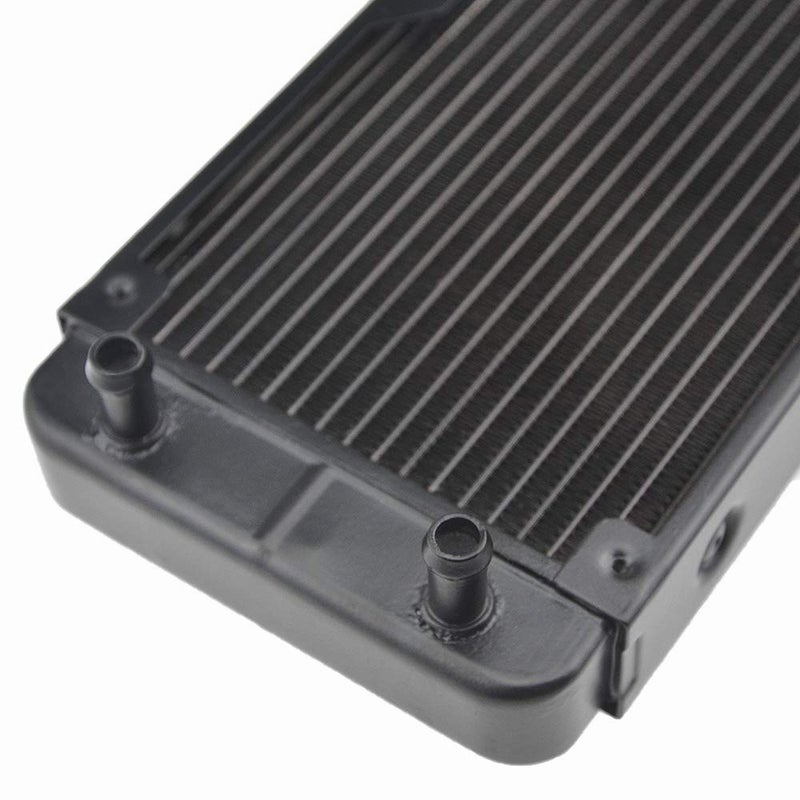 BXQINLENX 18 Pipe Aluminum Heat Exchanger Radiator for PC CPU CO2 Laser Water Cool System Computer 360mm(A) - Image 4